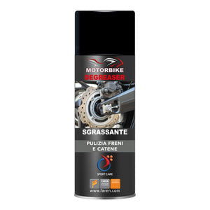PULITORE IMPIANTI FRENANTI E CATENE MOTO DEGREASER- 200 ml- FAREN- pezzi 1