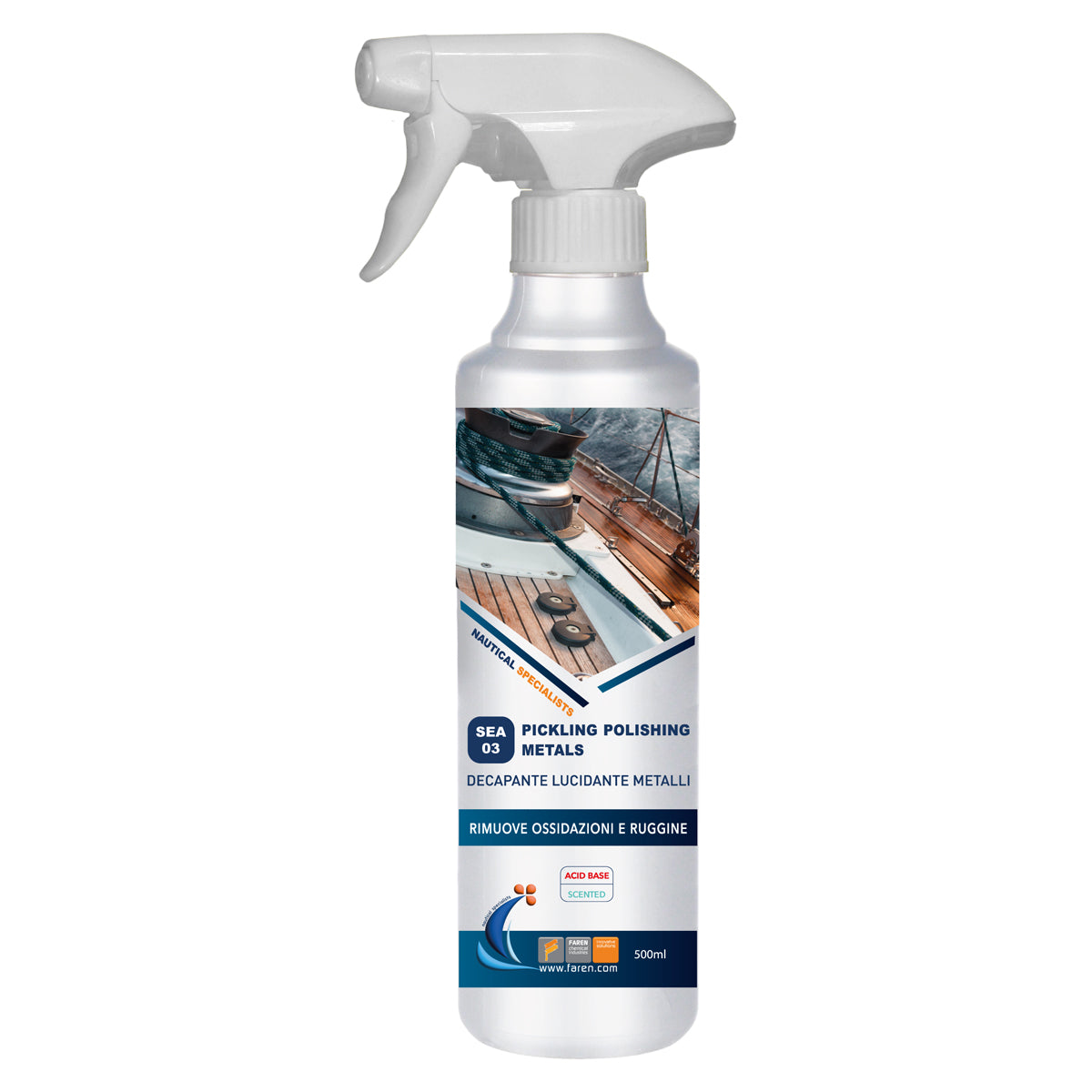 DECAPANTE PER METALLI LINEA NAUTICA- 500 ml- FAREN- pezzi 1