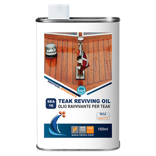 OLIO RAVVIVANTE DEL TEAK LINEA NAUTICA- 1 lt- FAREN- pezzi 1