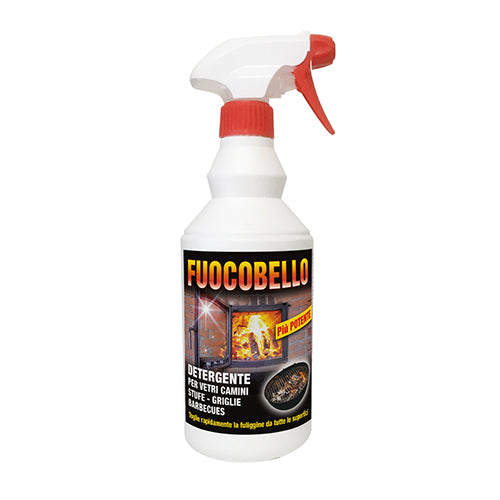 DETERGENTE PER VETRI CAMINI FUOCOBELLO- 750 ml- ESCLU- pezzi 1