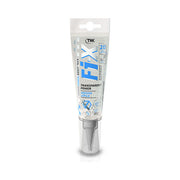ADESIVO SIGILLANTE FI-X TRANSPARENT POWER- 125 ml Trasparente- TKK- pezzi 1