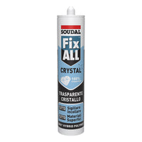 ADESIVO SIGILLANTE FIX ALL CRYSTAL- 290 ml- SOUDA- pezzi 1