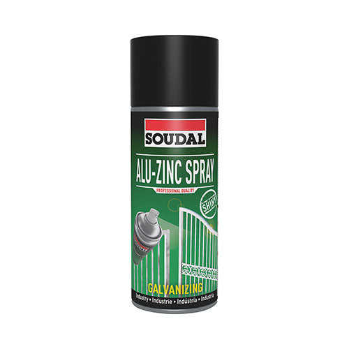 SPRAY ALU ZINCO LUCIDO- 400 ml- SOUDA- pezzi 1