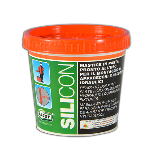 MASTICE SIGILLANTE SILICON- 460 g- FACOT- pezzi 1