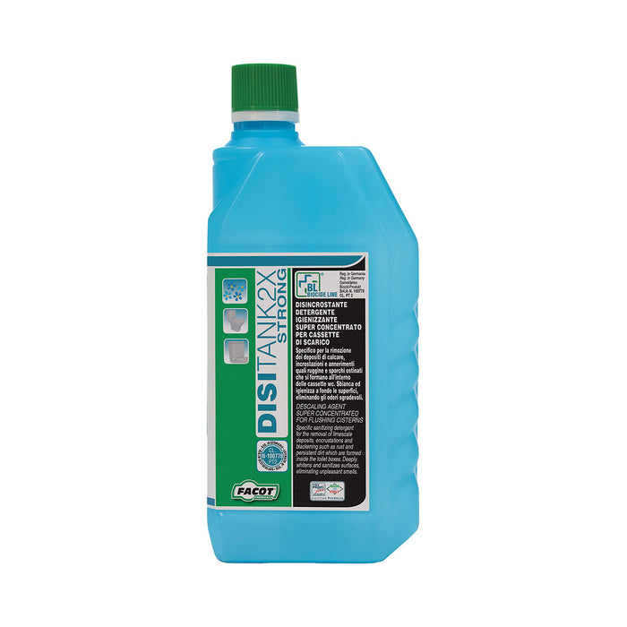 DISINCROSTANTE PER CASSETTE DI SCARICO DISITANK 2X STRONG- 500 ml- FACOT- pezzi 1