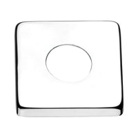 ROSETTA PESANTE QUADRA IN OTTONE CROMO- 1/2- RERU- pezzi 1