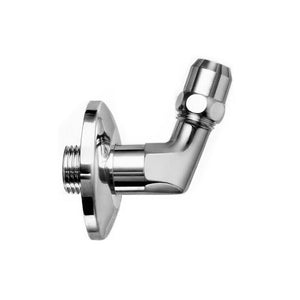 SQUADRETTA SOTTOLAVABO ESAGONALE CALOTTA ALTA  A 45  °- 1/2 x 3/8  Diam. 10- ALBER- pezzi 1