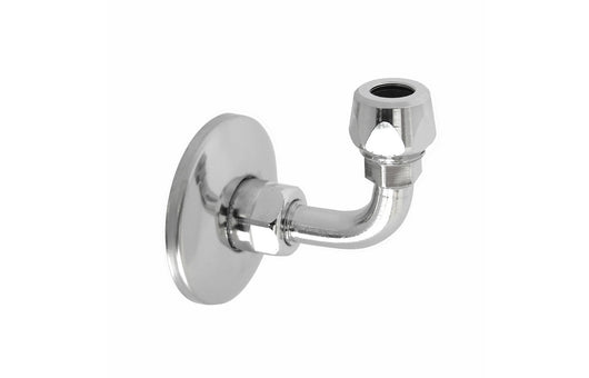 CURVETTA SOTTOLAVABO A  90  ° COMPLETA E GIREVOLE- 1/2 x 3/8 Diam. 10- DH- pezzi 1