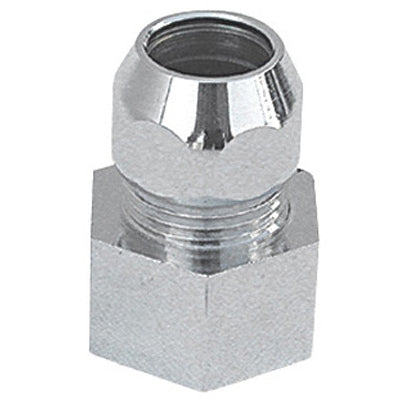 RACCORDO MF CON DADO CONICO CROMATO- 3/8 x 3/8  Diam. 12- ALBER- pezzi 1