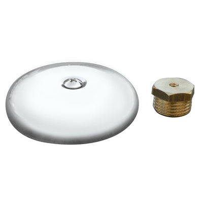 TAPPO OTTONE CON VITE E ROSONE 1/2- 1/2 - CONF- FAIDF- pezzi 1