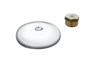 TAPPO OTTONE CON VITE E ROSONE 1/2- 1/2 - CONF- FAIDF- pezzi 1