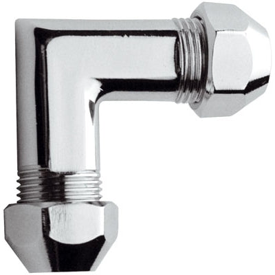 RACCORDO CURVO CON GUARNIZIONE E DADI CONICI- 10x10 mm- RERU- pezzi 1