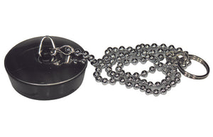 TAPPO IN GOMMA PER VASCA MISURA MEDIA- Diam. 31 mm.- DH- pezzi 1