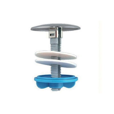 COPRIFORO IN PLASTICA PER LAVABO-BIDET D.55- Cromo- DH- pezzi 1