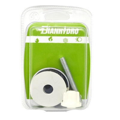 COPRIFORO PER LAVABO IN OTTONE TIPO PESANTE BLISTER- Cromo- FAIDF- pezzi 1