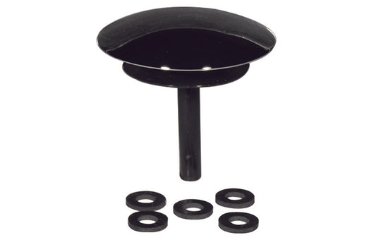 TAPPARELLO IN OTTONE CROMATO PER COLONNA VASCA- Cromo- BONOM- pezzi 1