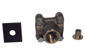 PRESA RAPIDA D'ACQUA IN OTTONE PER TUBO (RUBA ACQUA)- 1   Foro D.16 mm Fil. 3/4F- DH- pezzi 1