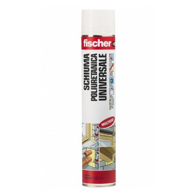 SCHIUMA POLIURETANICA UNIVERSALE- 750 ml- FISCH- pezzi 1