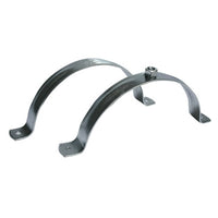 COLLARE PER TUBI PE & PVC IN ACCIAIO ZINCATO- Diam. 200mm- FISCH- pezzi 1