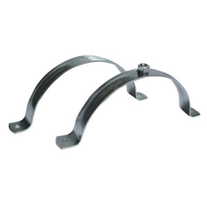 COLLARE PER TUBI PE & PVC IN ACCIAIO ZINCATO- Diam. 200mm- FISCH- pezzi 1