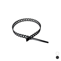 20 PZ FASCETTE FLEXI-FIX MULTIUSO MM 9 x 320- Bianca- FISCH- pezzi 1