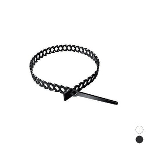 20 PZ FASCETTE FLEXI-FIX MULTIUSO MM 9 x 320- Nera- FISCH- pezzi 1