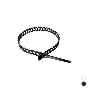 20 PZ FASCETTE FLEXI-FIX MULTIUSO MM 9 x 320- Nera- FISCH- pezzi 1