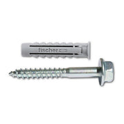 TASSELLO NYLON CON VITE TESTA FLANGIATA- Diam. 8- FISCH- pezzi 100