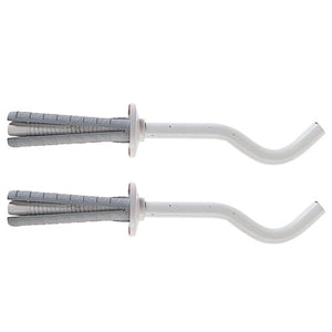 2 PZ MENSOLE PER RADIATORI IN GHISA TF 7  FISCHER- 75 Bianca- FISCH- pezzi 1