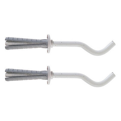 2 PZ MENSOLE PER RADIATORI IN ALLUM. TF 8 FISCHER- 70- FISCH- pezzi 1