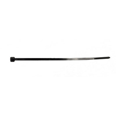 100 PZ FASCETTE PER CABLAGGIO IN NYLON NERE- 2.5 x 200 mm- FISCH- pezzi 1