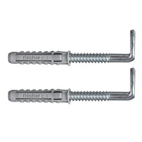 2 PZ ELEMENTI DI FISSAGGIO FISCHER PER SCALDABAGNO WDS- 12- FISCH- pezzi 1