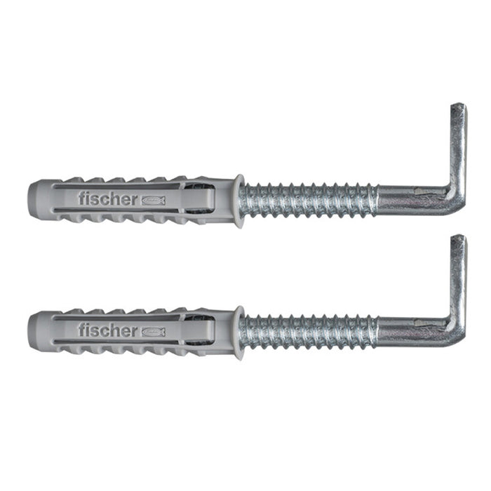 2 PZ ELEMENTI DI FISSAGGIO FISCHER PER SCALDABAGNO WDS- 12- FISCH- pezzi 1