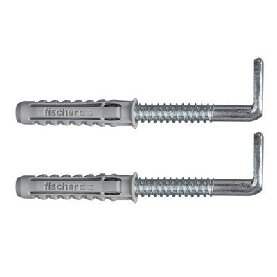 2 PZ ELEMENTI DI FISSAGGIO FISCHER PER SCALDABAGNO WDS- 14- FISCH- pezzi 1