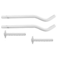 2 PZ MENSOLE PER RADIATORI IN GHISA BIANCA- Diam. 16 x 230- OTER- pezzi 1