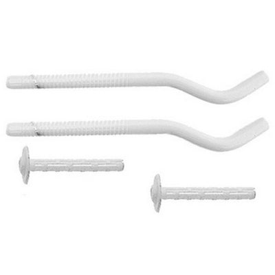 2 PZ MENSOLE PER RADIATORI IN GHISA BIANCA- Diam. 16 x 230- OTER- pezzi 1