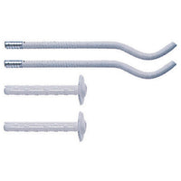 2 PZ MENSOLE PER RADIATORI IN ALLUMINIO BIANCA- Diam. 7 x 170- OTER- pezzi 1