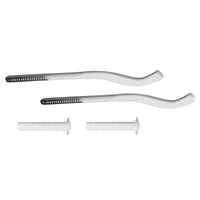 2PZ MENSOLE SCHIACCIATE PER RADIATORI IN ALLUMINIO- Diam.7 x 170- OTER- pezzi 1