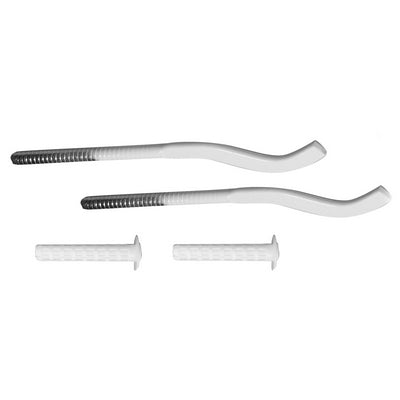 2PZ MENSOLE SCHIACCIATE PER RADIATORI IN ALLUMINIO- Diam.7 x 170- OTER- pezzi 1