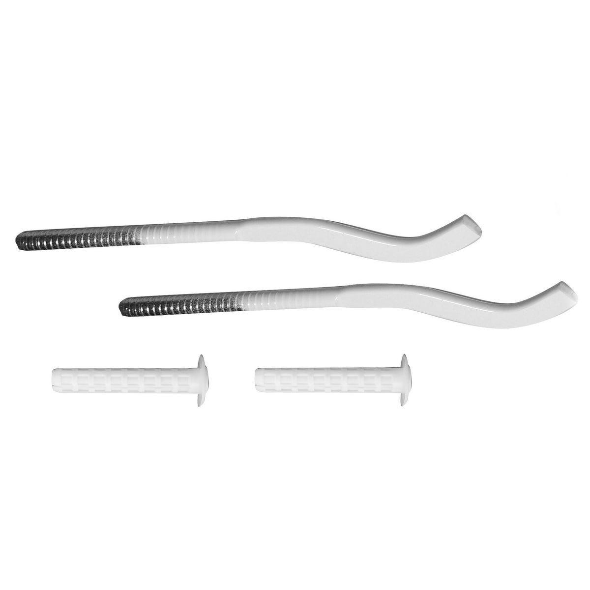 2 PZ MENSOLE SCHIACCIATE PER RADIATORI IN ALLUMINIO- Diam.12 x 170- OTER- pezzi 1