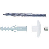 2 PZ FISSALAVABO A PARETE- Diam. 10 x 120- OTER- pezzi 1