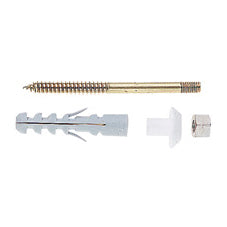 4 PZ VITI DI FISSAGGIO IN OTTONE PER VASI E BIDET- Diam. 6 x 76- OTER- pezzi 1