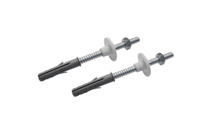 2 PZ FISSAGGI PER LAVABO CON DADO IN ACCIAIO- M10 x 120mm- DH- pezzi 1