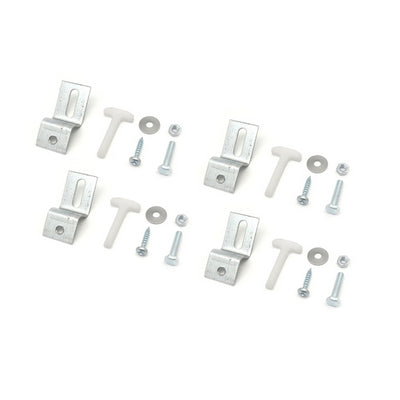 ATTACCHI DI FISSAGGIO PER LAVABI SOTTOPIANO CON REGOLABILE- DH- pezzi 1