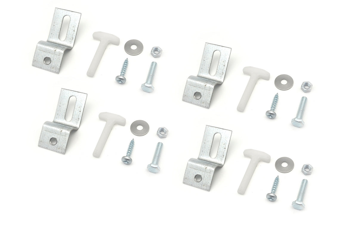 ATTACCHI DI FISSAGGIO PER LAVABI SOTTOPIANO CON REGOLABILE- DH- pezzi 1