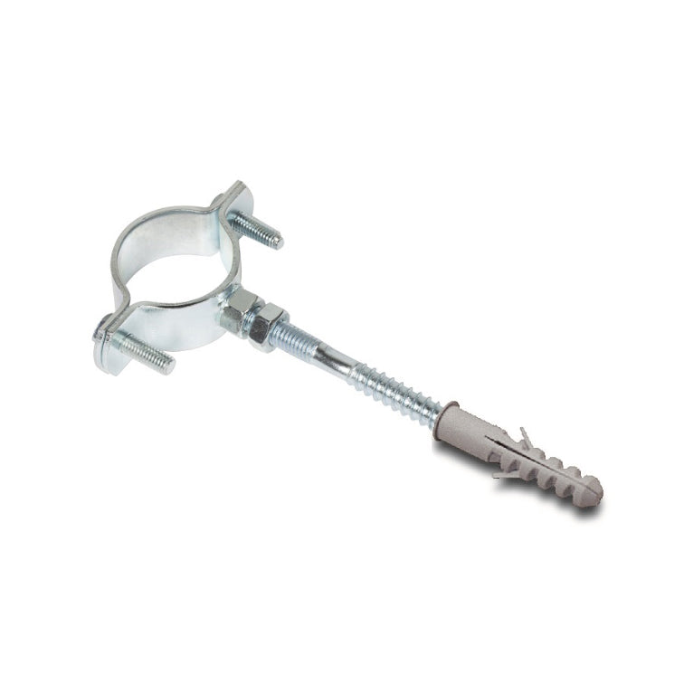 2 PZ COLLARI PESANTI ZINCATI CON TASSELLI- 2- DH- pezzi 1