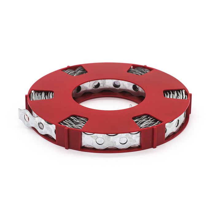 BANDELLA PREFORATA METALLICA- 12 x 0.8 mm - 10 mt- DH- pezzi 1