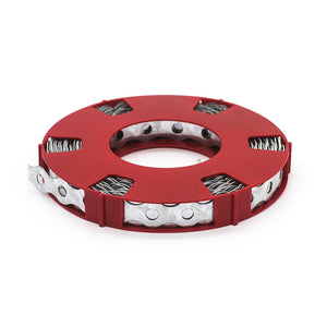 BANDELLA PREFORATA METALLICA- 17 x 0.8 mm - 10 mt- DH- pezzi 1