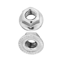 + DADO ESAGONALE DEF FLANGIATO A BASE ZIGRINATA  DIN 6923- M6 (pz 1000)- FRIUL- pezzi 1