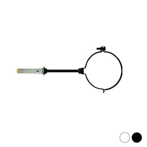 COLLARE CON SNODO PER TUBI FUMO SMOKE- D. 100 Bianco- FRIUL- pezzi 1